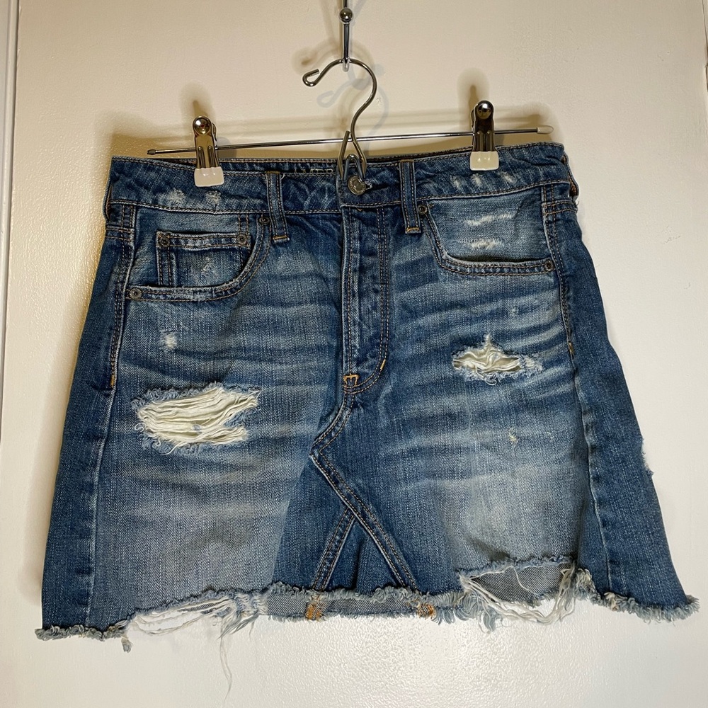 Jean Mini Skirt